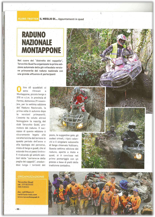 MOTO 4  DI FEBBRAIO 2010